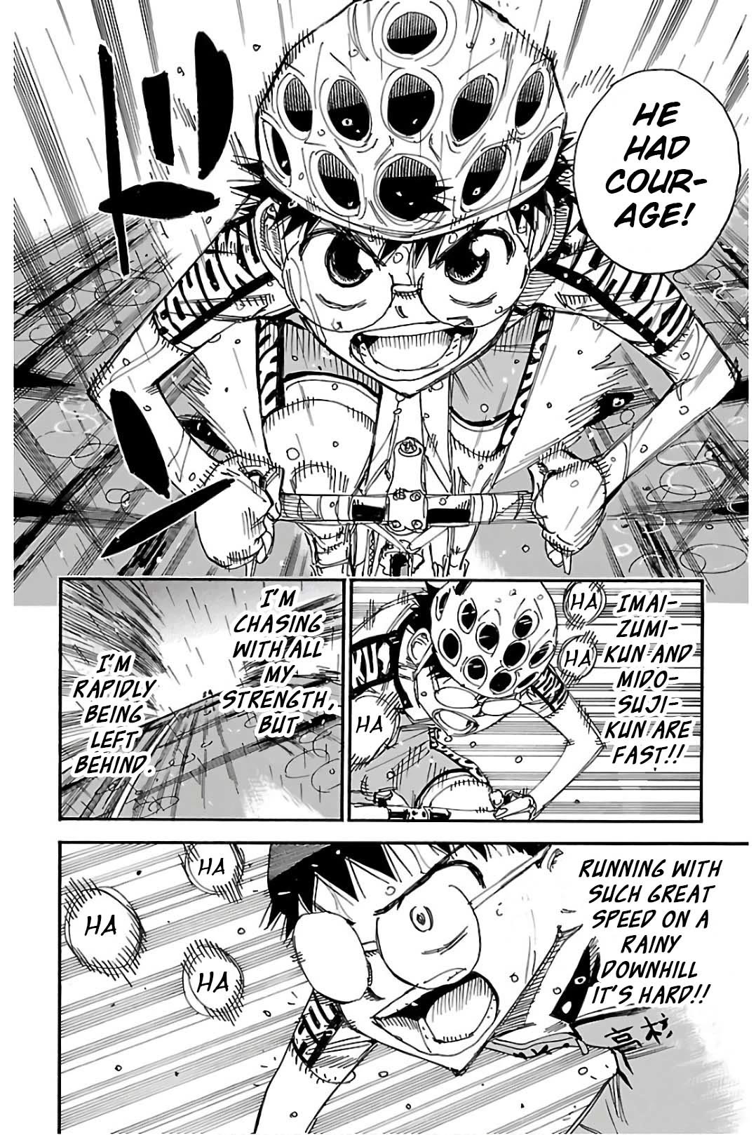 Yowamushi Pedal Chapter 506 page 16 - Chapter 506: Imaizumi's Wish
