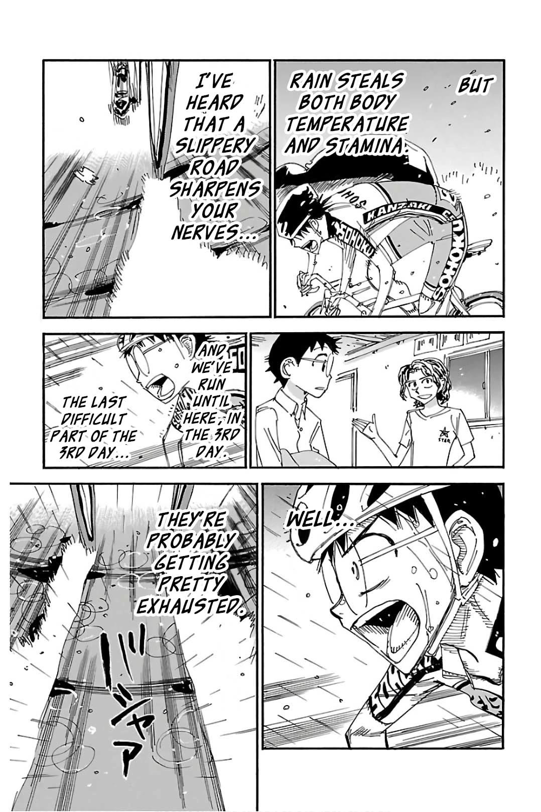 Yowamushi Pedal Chapter 506 page 17 - Chapter 506: Imaizumi's Wish