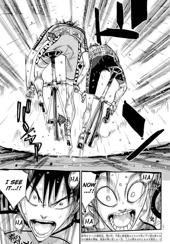 Yowamushi Pedal Chapter 507 page 1 - Chapter 507: Water-gate Dive!!