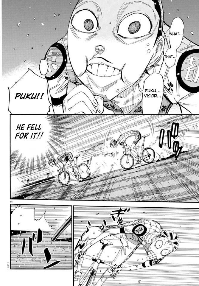 Yowamushi Pedal Chapter 507 page 13 - Chapter 507: Water-gate Dive!!