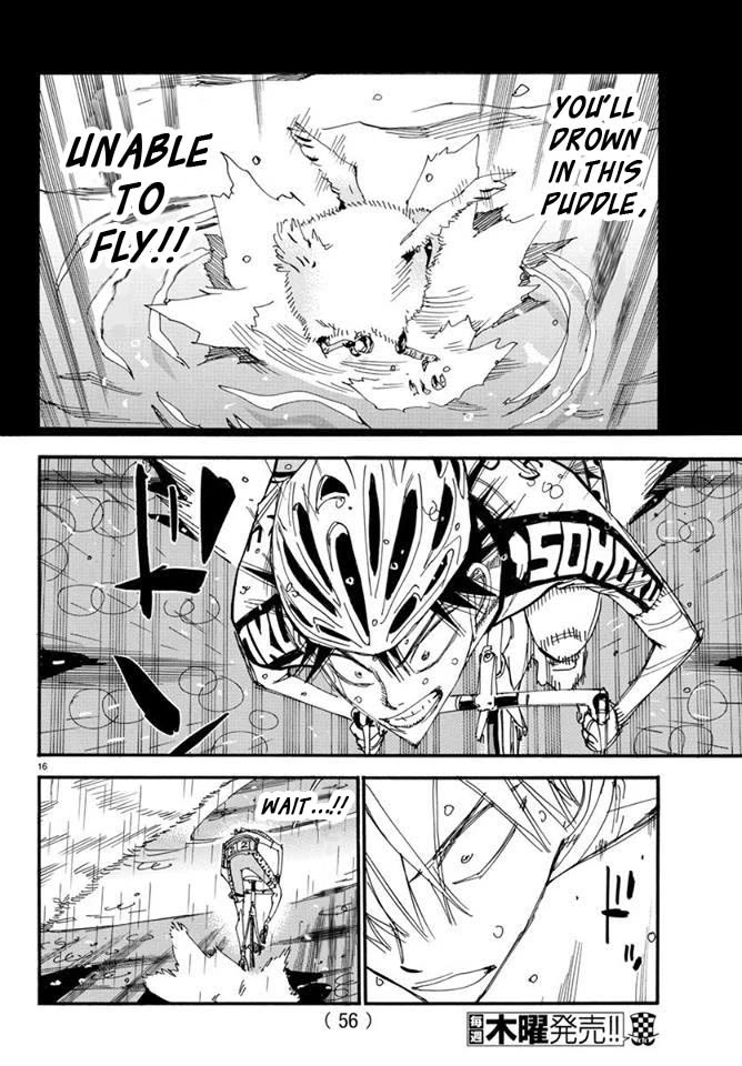 Yowamushi Pedal Chapter 507 page 15 - Chapter 507: Water-gate Dive!!