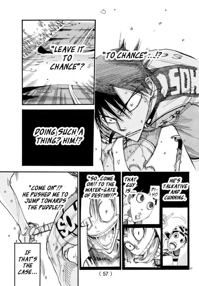 Yowamushi Pedal Chapter 507 page 16 - Chapter 507: Water-gate Dive!!