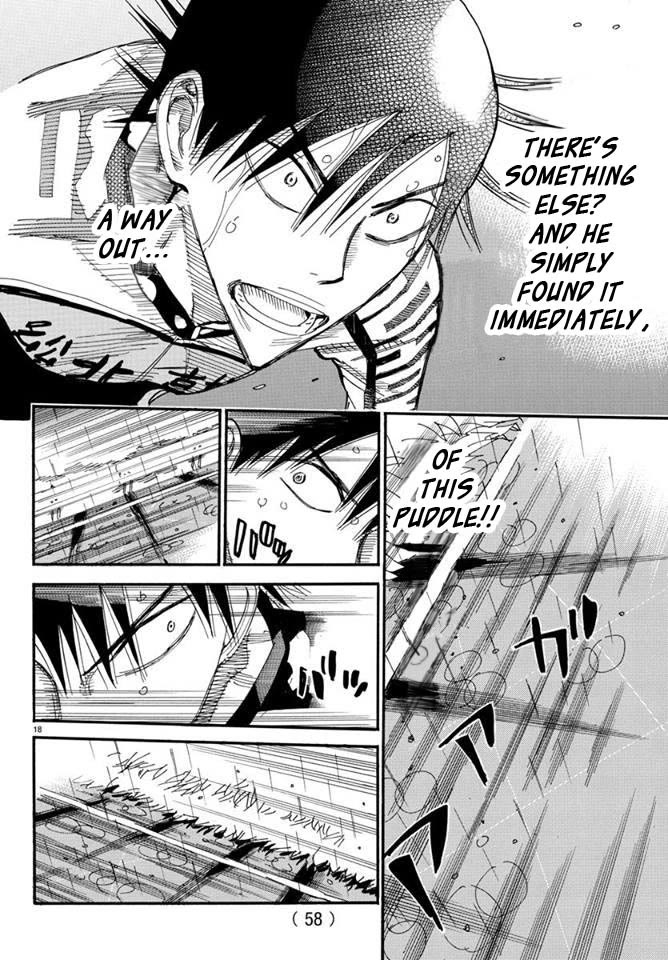 Yowamushi Pedal Chapter 507 page 17 - Chapter 507: Water-gate Dive!!