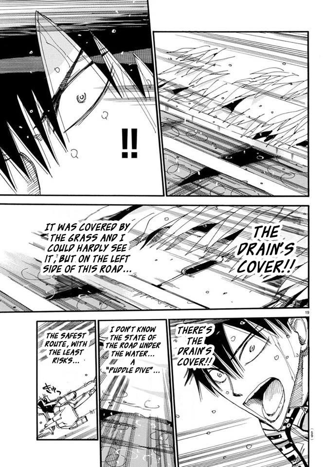 Yowamushi Pedal Chapter 507 page 18 - Chapter 507: Water-gate Dive!!