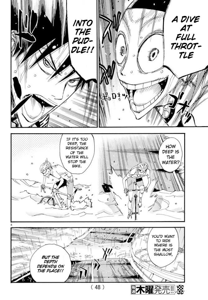 Yowamushi Pedal Chapter 507 page 7 - Chapter 507: Water-gate Dive!!