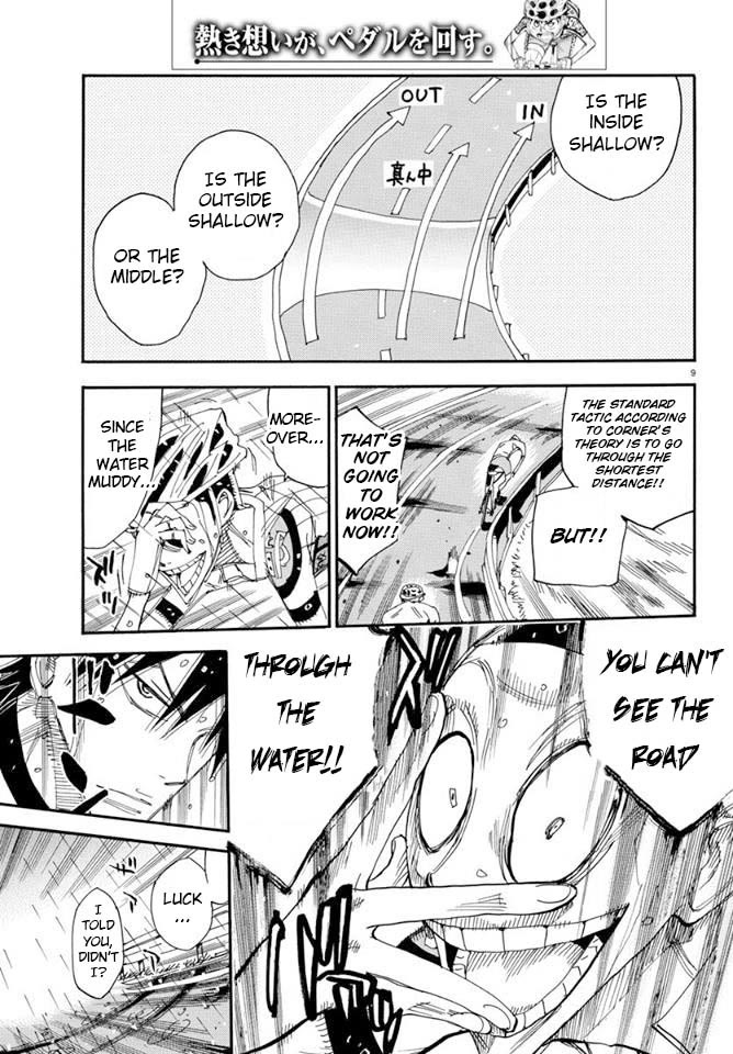 Yowamushi Pedal Chapter 507 page 8 - Chapter 507: Water-gate Dive!!