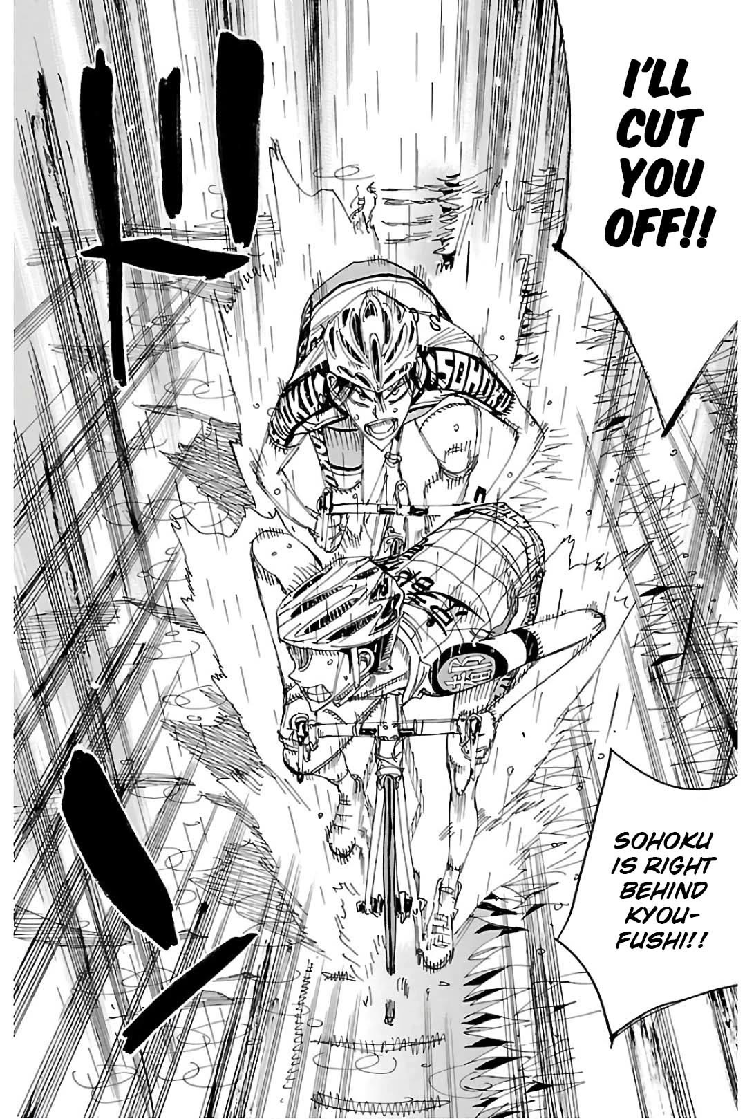 Yowamushi Pedal Chapter 508 page 14 - Chapter 508: Breakthrough!!