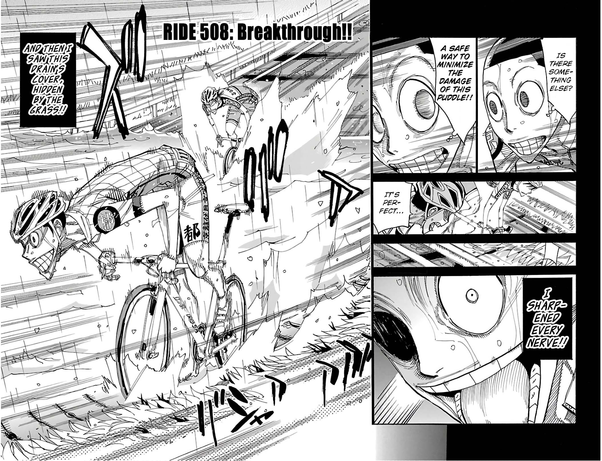 Yowamushi Pedal Chapter 508 page 2 - Chapter 508: Breakthrough!!