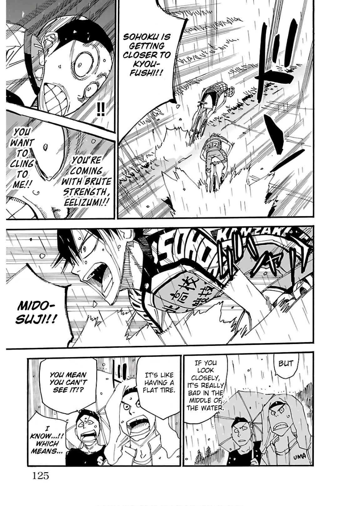 Yowamushi Pedal Chapter 508 page 9 - Chapter 508: Breakthrough!!