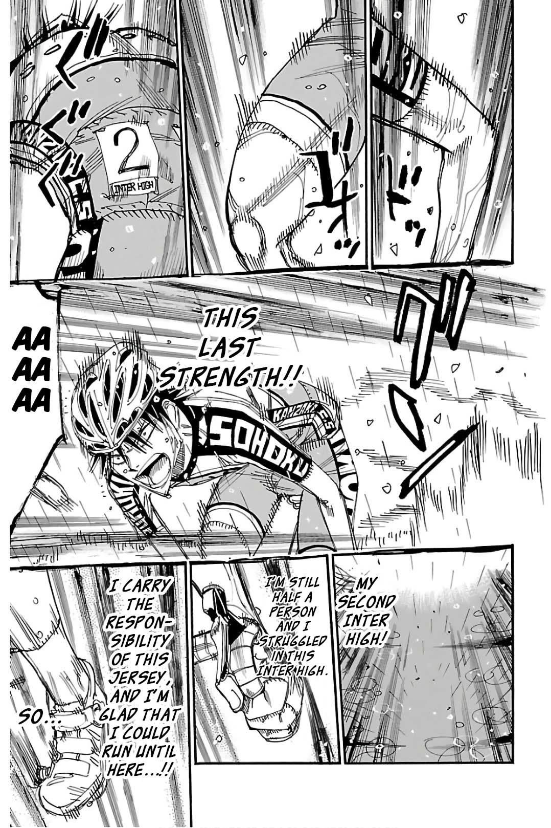 Yowamushi Pedal Chapter 509 page 11 - Chapter 509: The Ace's Value