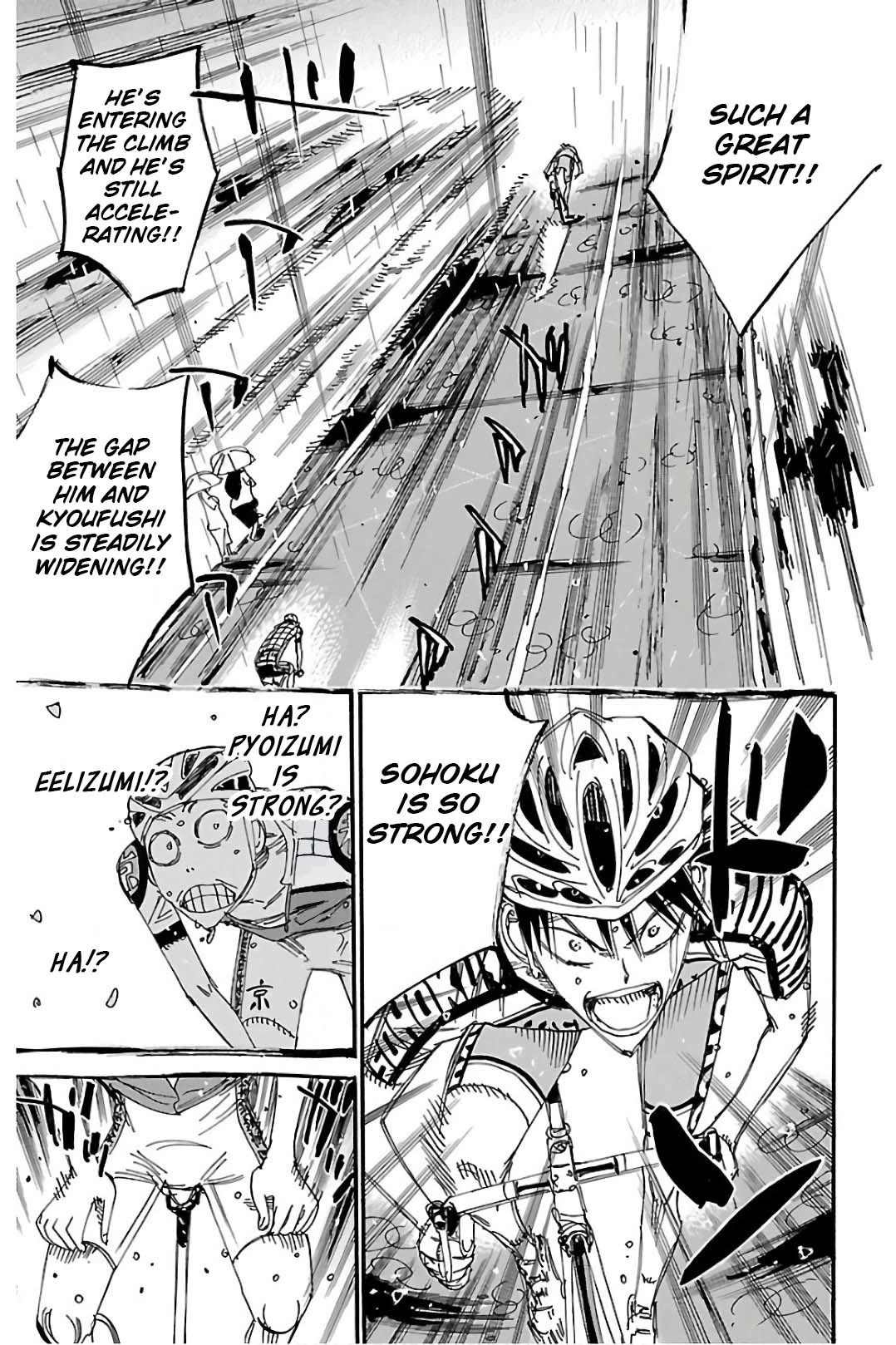Yowamushi Pedal Chapter 509 page 4 - Chapter 509: The Ace's Value