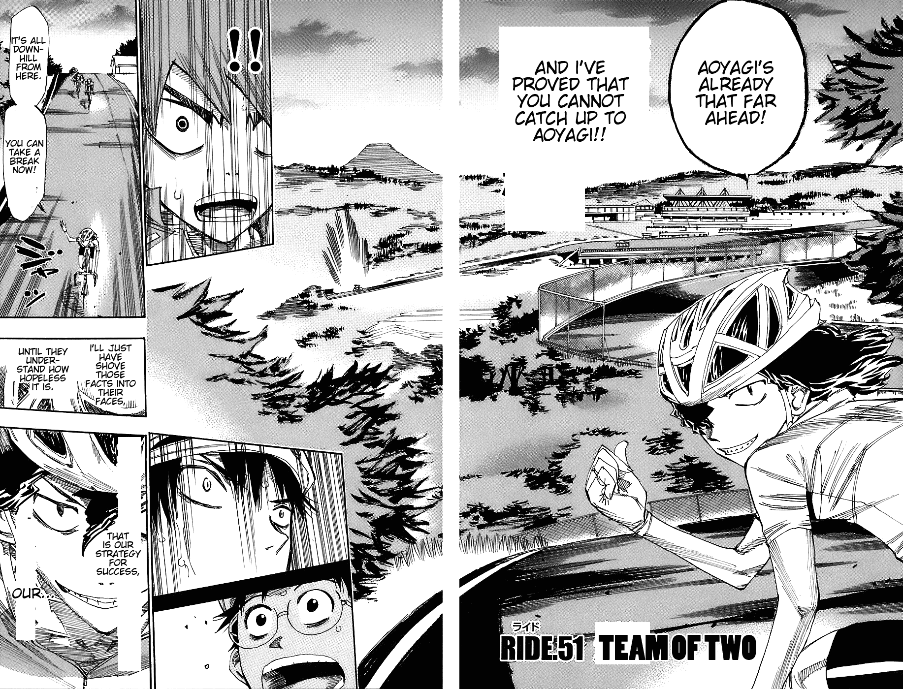Yowamushi Pedal Chapter 51 page 1 - Chapter 51: Team of Two