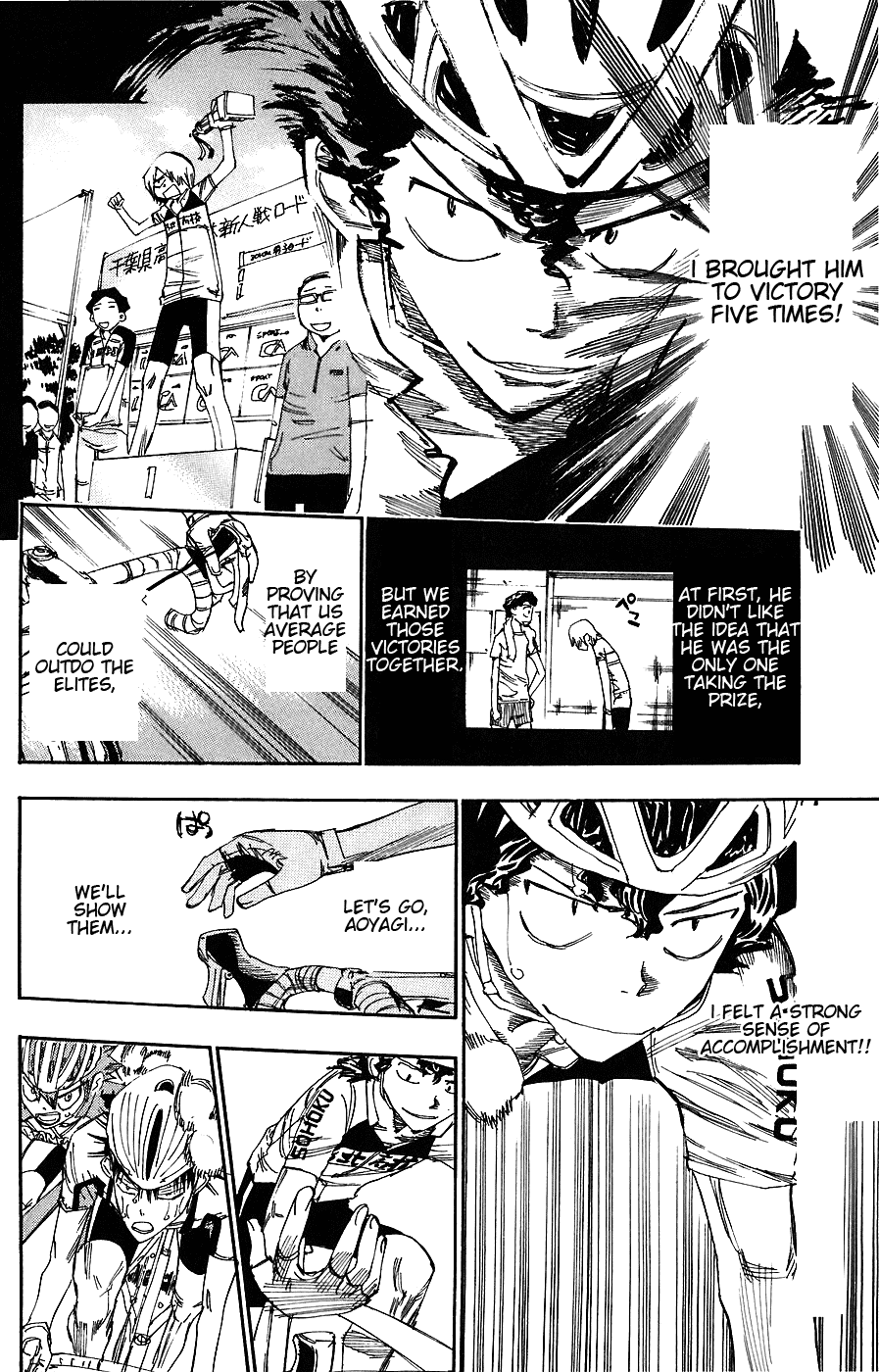 Yowamushi Pedal Chapter 51 page 10 - Chapter 51: Team of Two