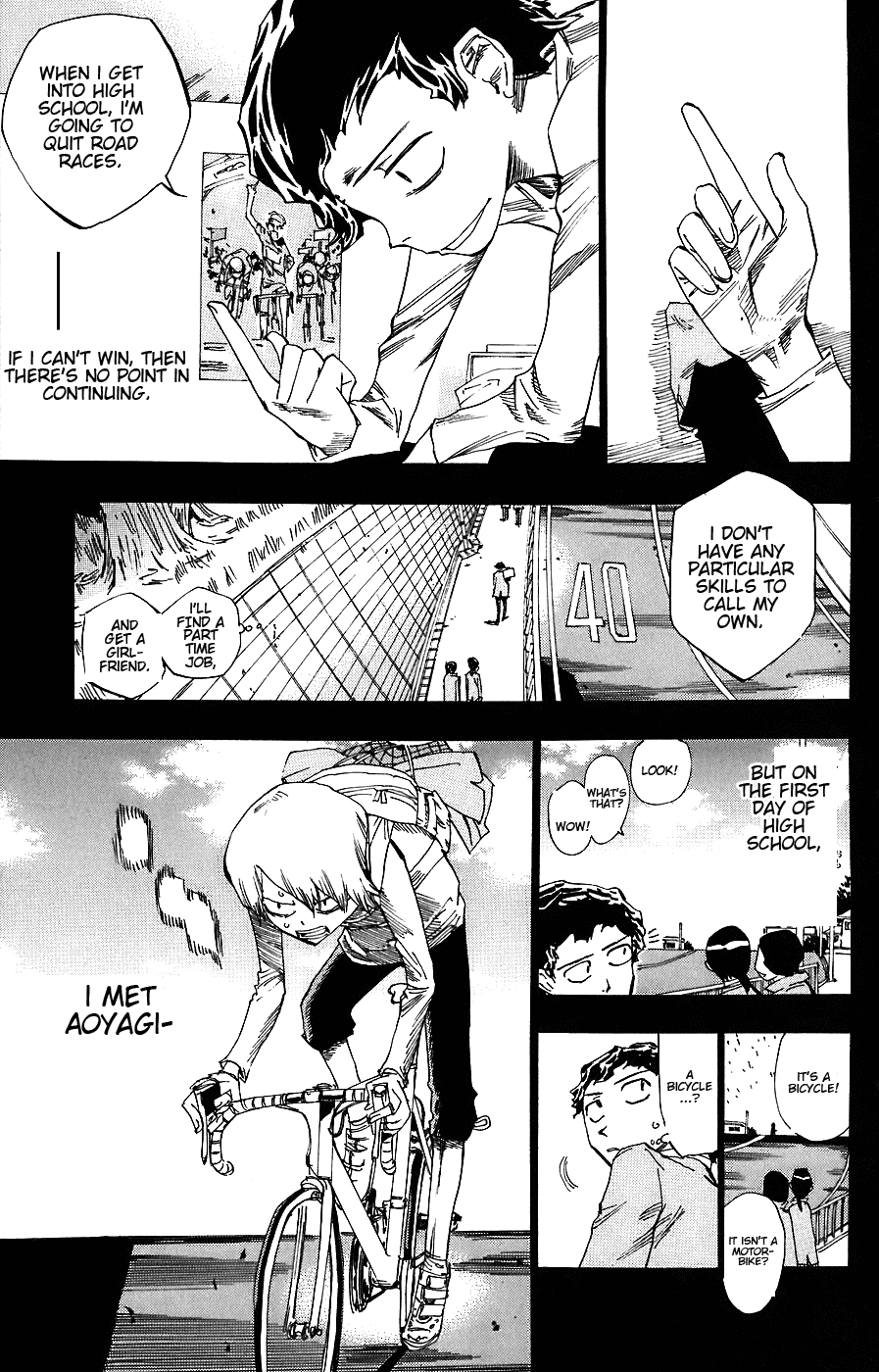 Yowamushi Pedal Chapter 51 page 3 - Chapter 51: Team of Two