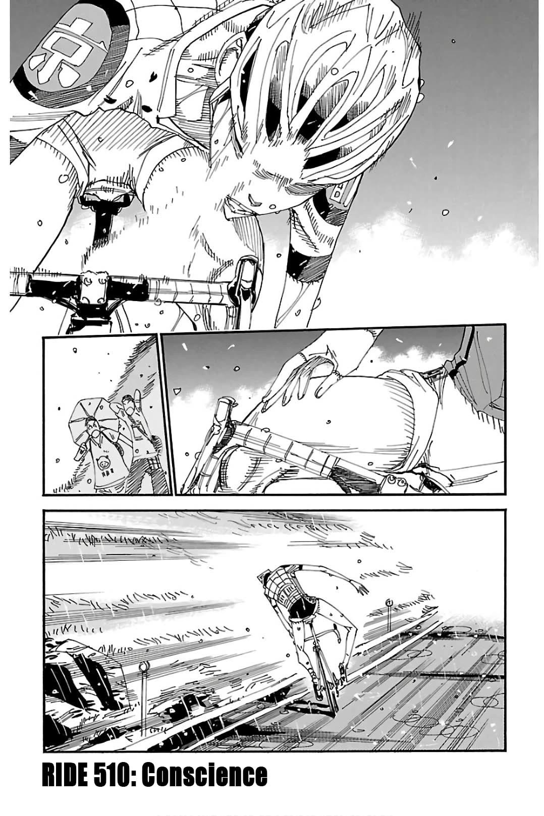 Yowamushi Pedal Chapter 510 page 1 - Chapter 510