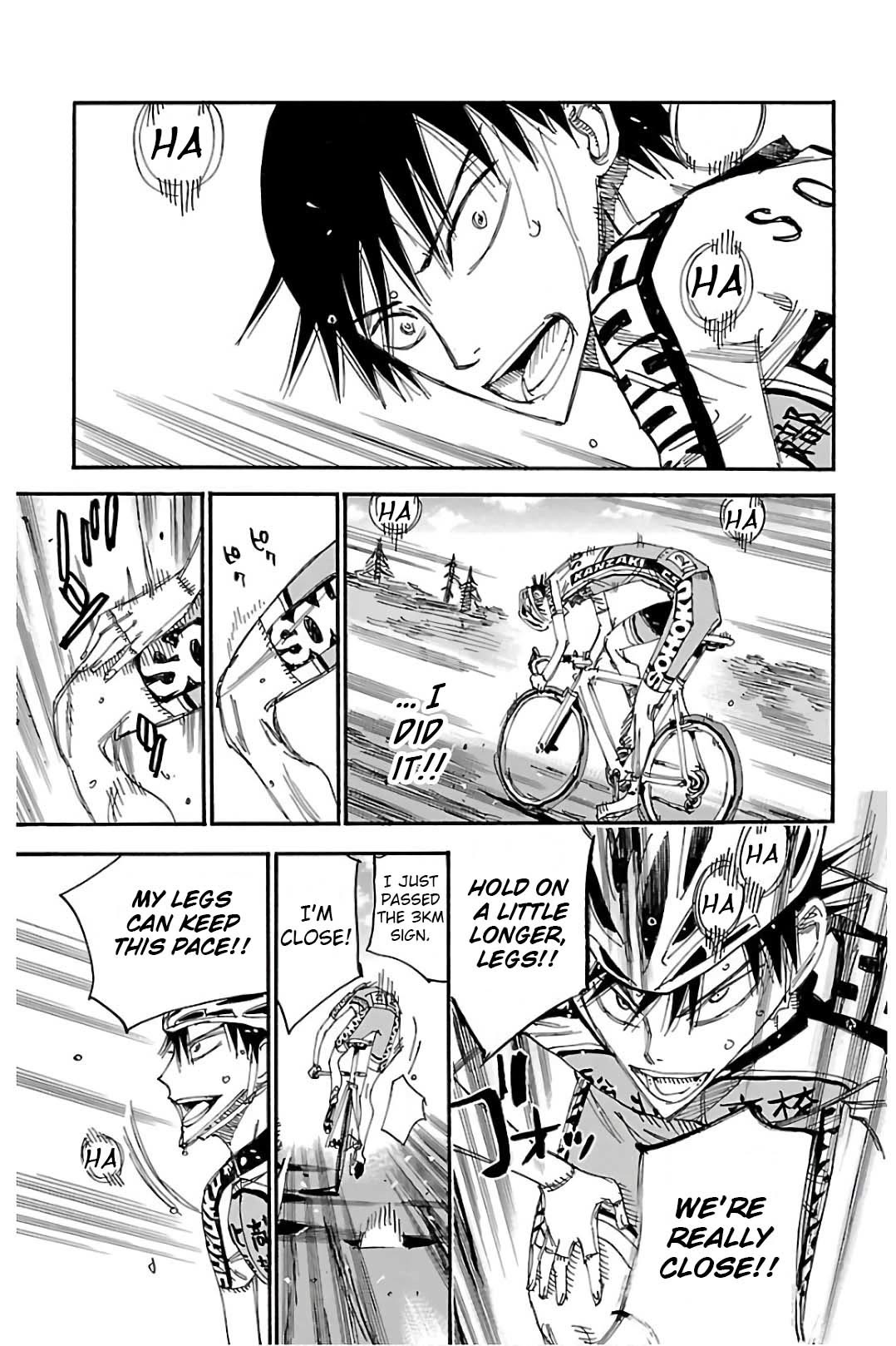 Yowamushi Pedal Chapter 510 page 13 - Chapter 510