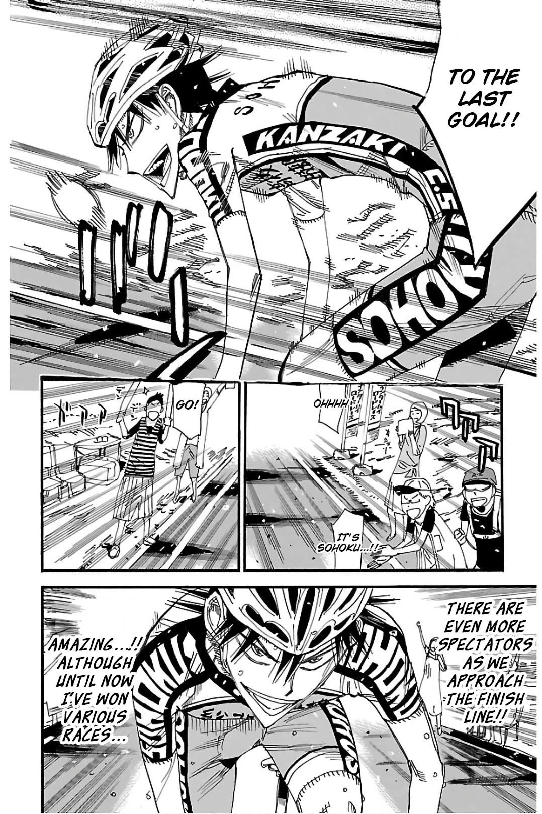 Yowamushi Pedal Chapter 510 page 14 - Chapter 510