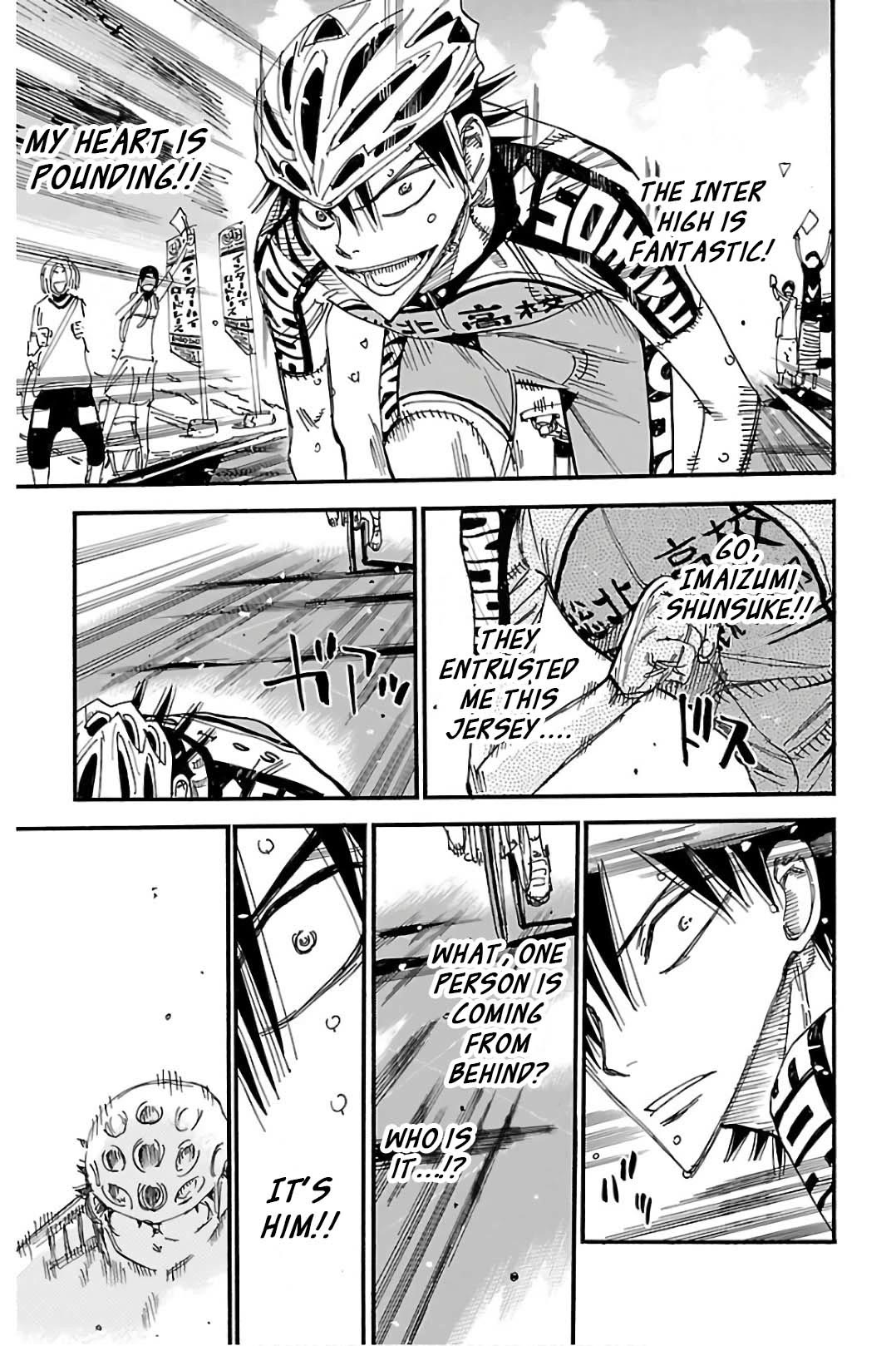 Yowamushi Pedal Chapter 510 page 15 - Chapter 510