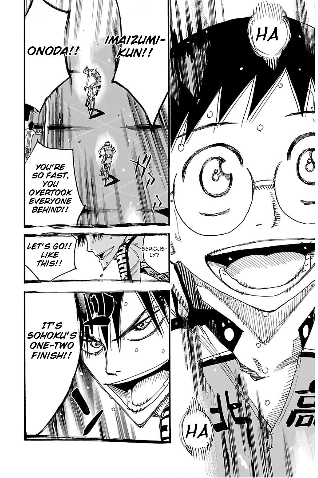 Yowamushi Pedal Chapter 510 page 17 - Chapter 510