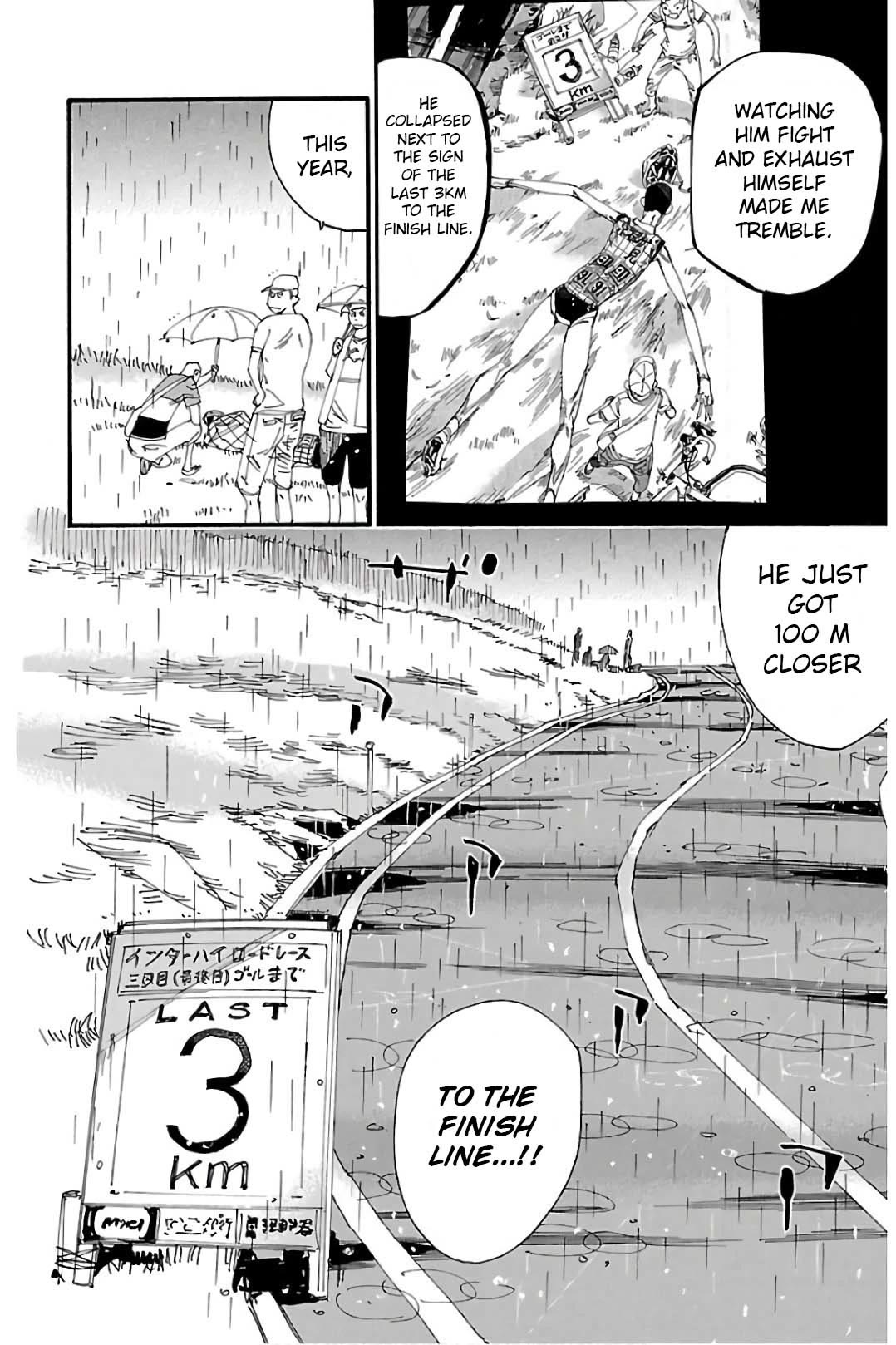 Yowamushi Pedal Chapter 510 page 7 - Chapter 510