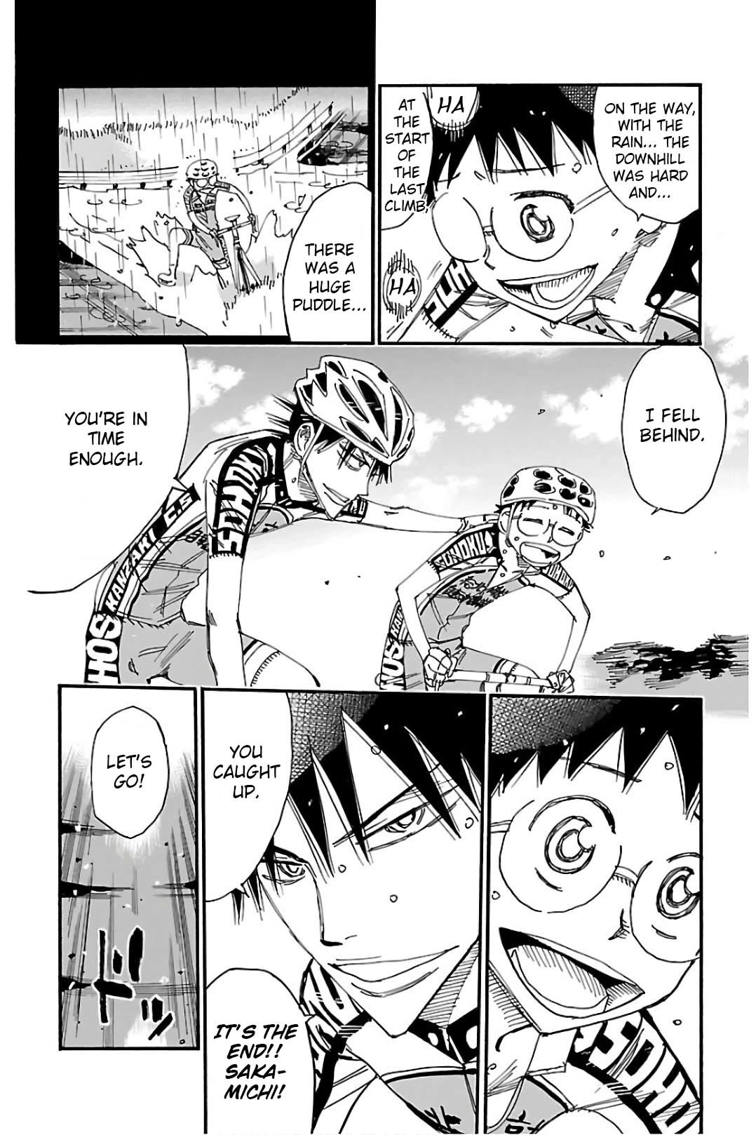 Yowamushi Pedal Chapter 511 page 10 - Chapter 511: The Fight's End