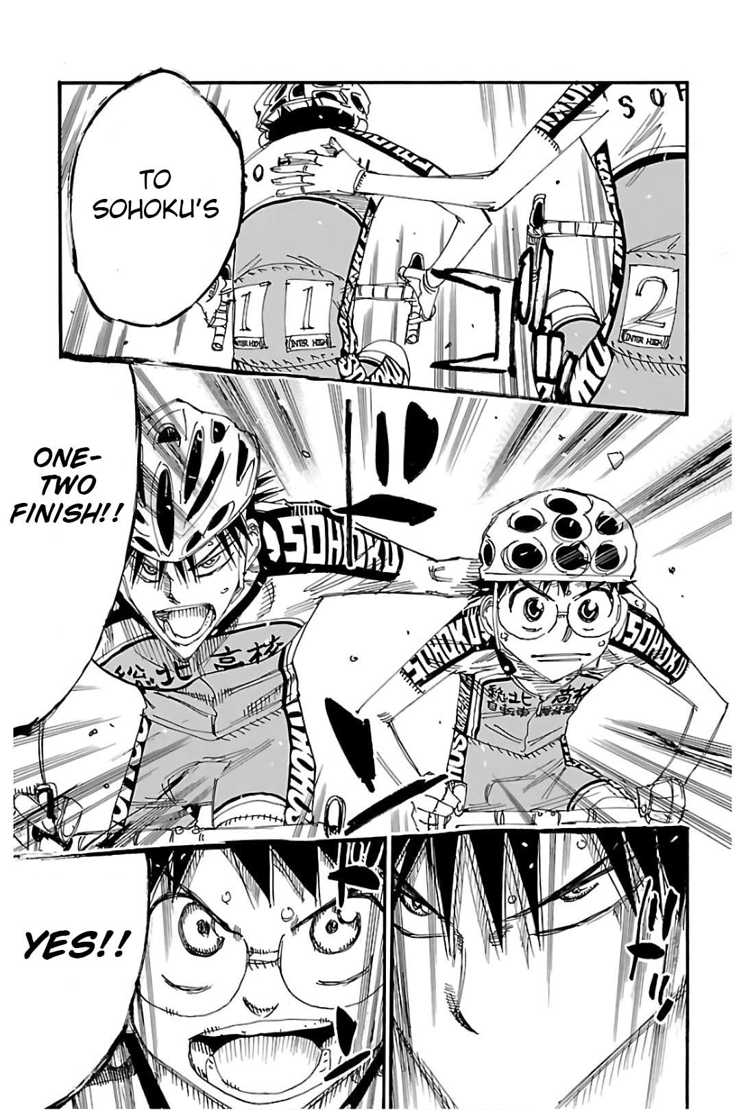 Yowamushi Pedal Chapter 511 page 11 - Chapter 511: The Fight's End