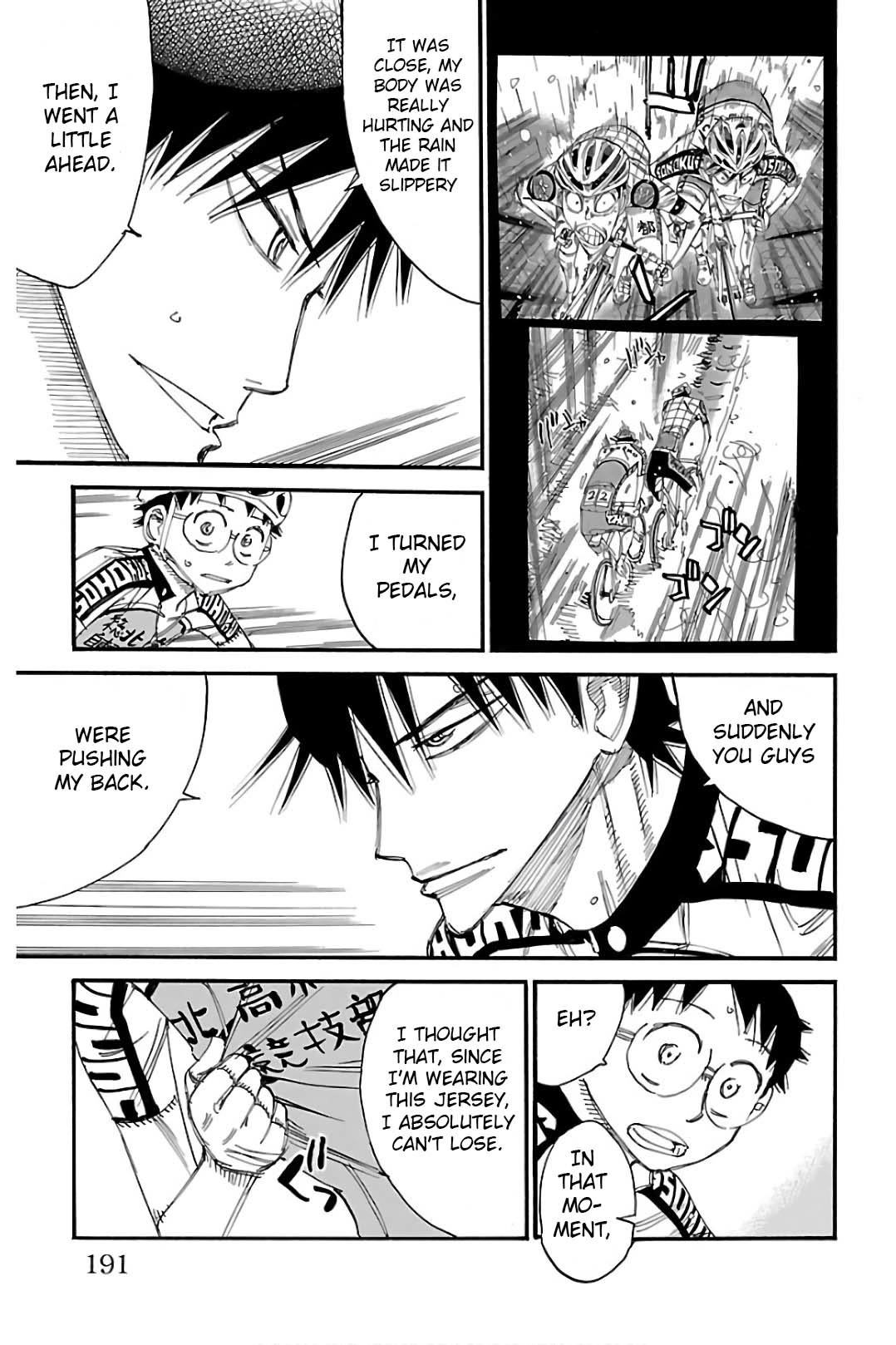 Yowamushi Pedal Chapter 511 page 13 - Chapter 511: The Fight's End