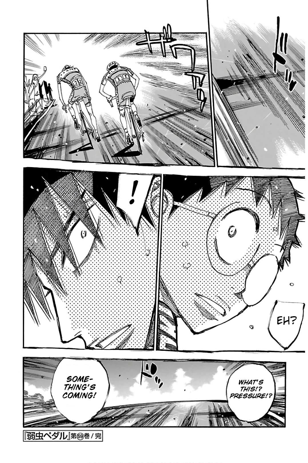 Yowamushi Pedal Chapter 511 page 17 - Chapter 511: The Fight's End