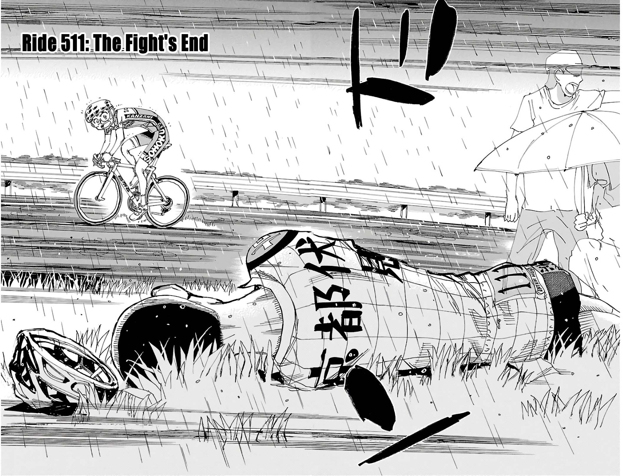 Yowamushi Pedal Chapter 511 page 2 - Chapter 511: The Fight's End