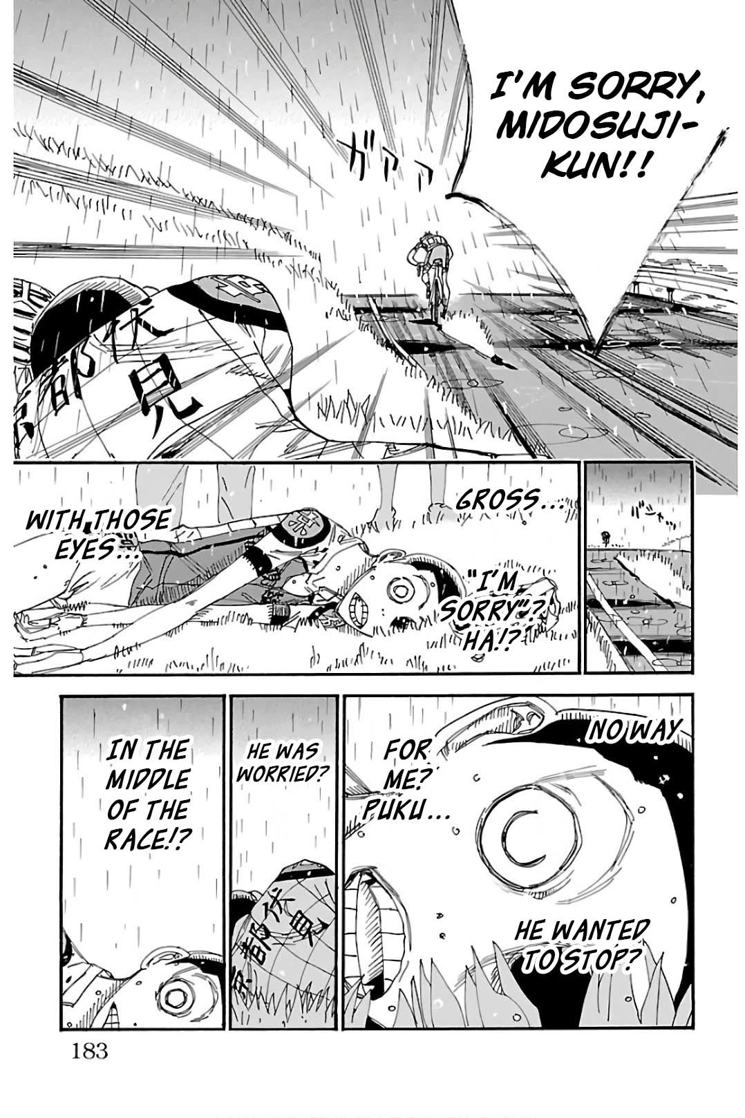 Yowamushi Pedal Chapter 511 page 6 - Chapter 511: The Fight's End
