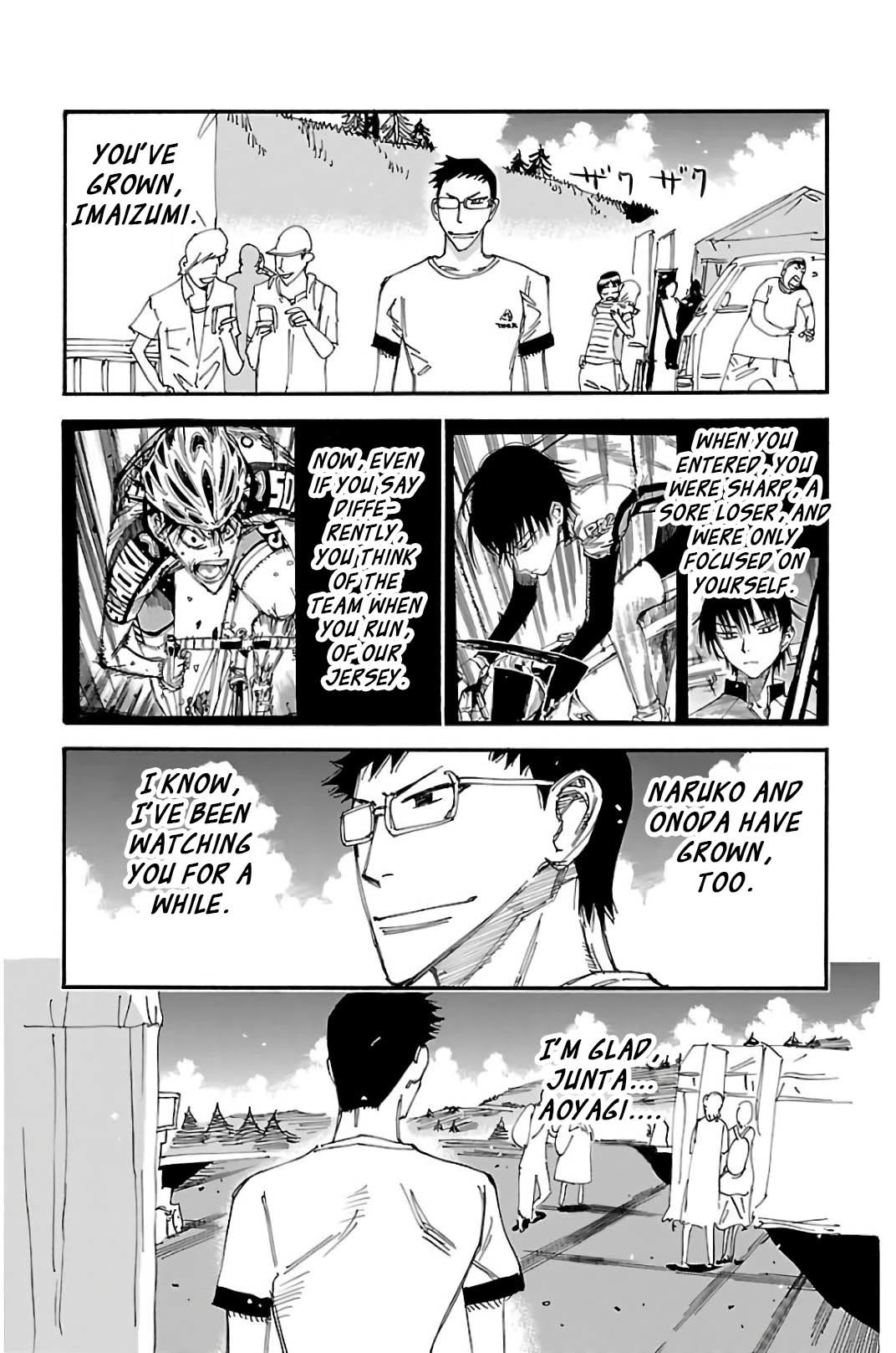 Yowamushi Pedal Chapter 512 page 10 - Chapter 512: Raising Expectations