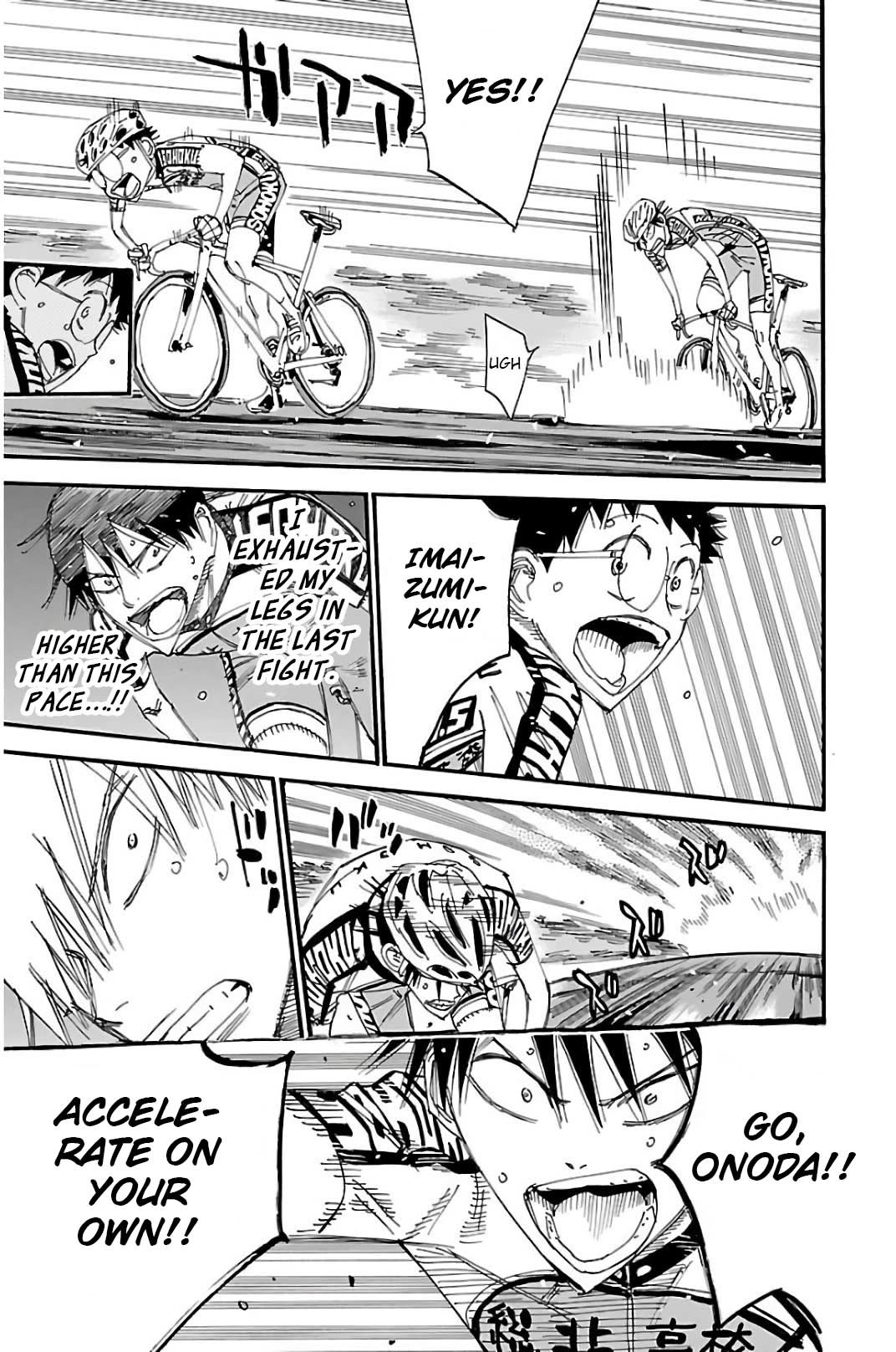 Yowamushi Pedal Chapter 512 page 14 - Chapter 512: Raising Expectations