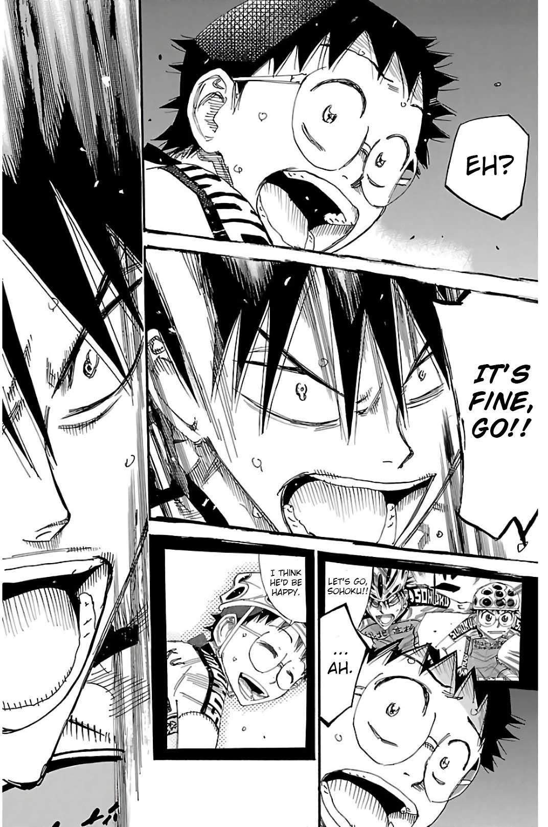 Yowamushi Pedal Chapter 512 page 15 - Chapter 512: Raising Expectations
