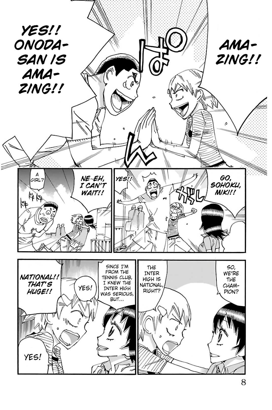 Yowamushi Pedal Chapter 512 page 5 - Chapter 512: Raising Expectations