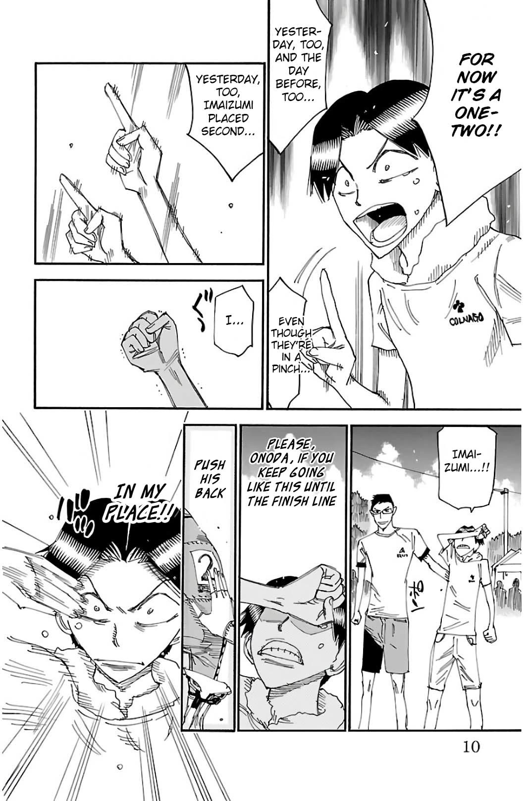 Yowamushi Pedal Chapter 512 page 7 - Chapter 512: Raising Expectations