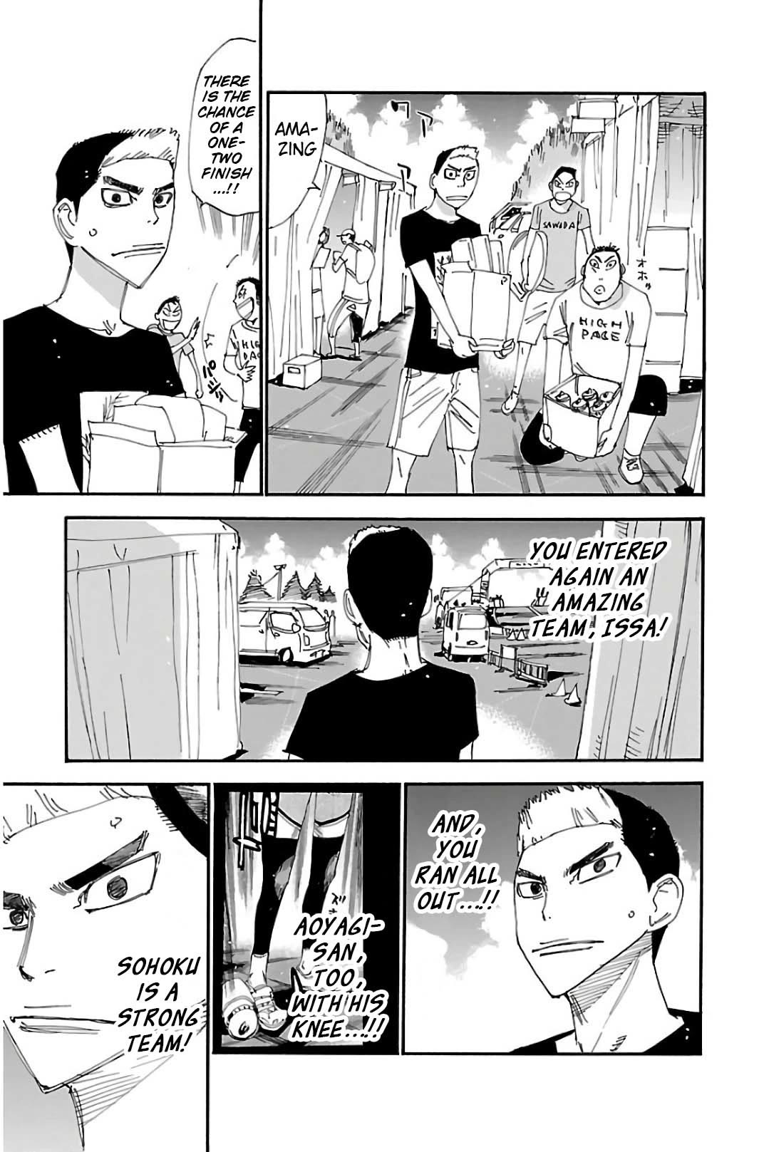 Yowamushi Pedal Chapter 512 page 8 - Chapter 512: Raising Expectations