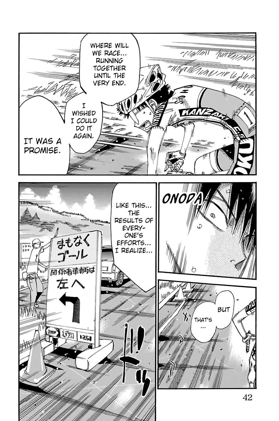 Yowamushi Pedal Chapter 513 page 14 - Chapter 513: Assault