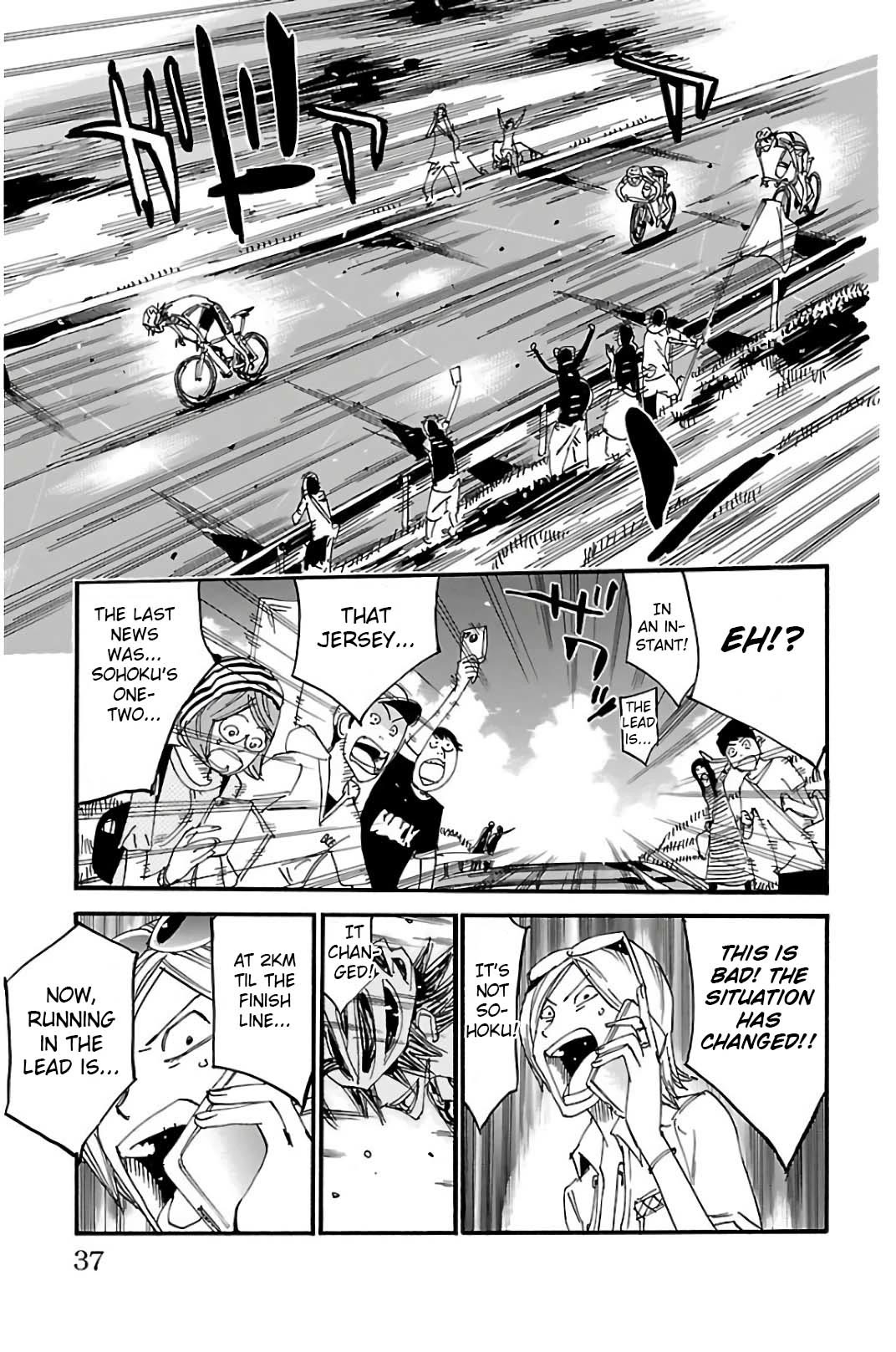 Yowamushi Pedal Chapter 513 page 9 - Chapter 513: Assault