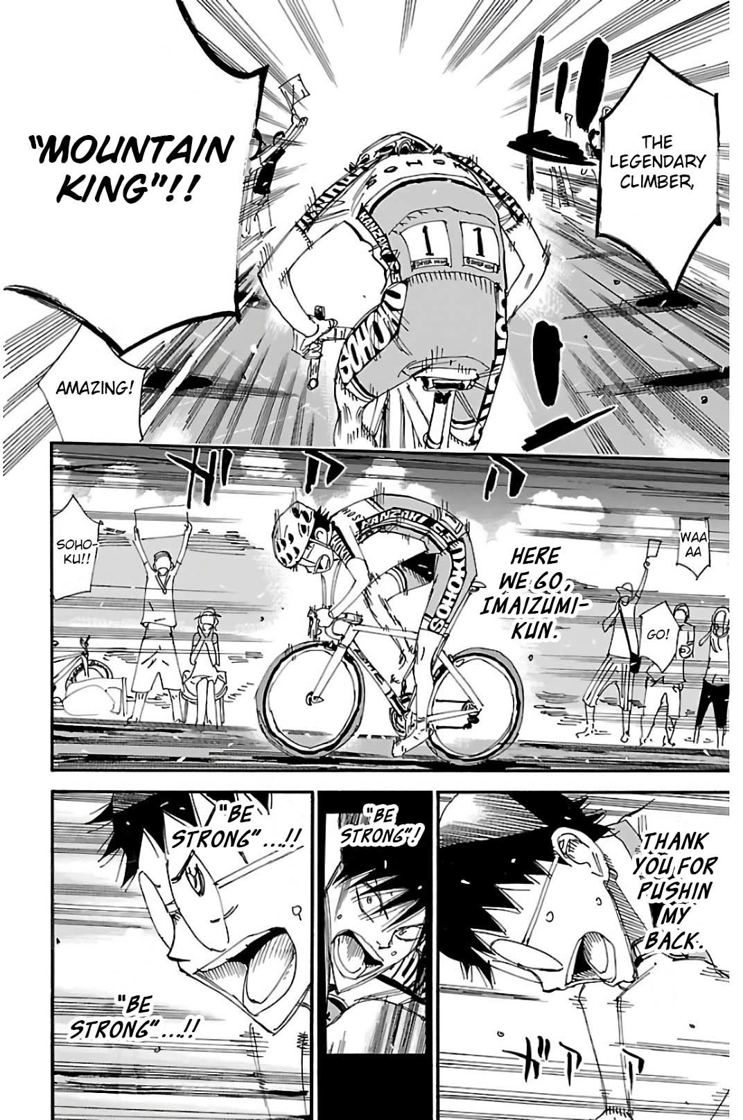 Yowamushi Pedal Chapter 514 page 13 - Chapter 514: Sohoku, The Last Orders
