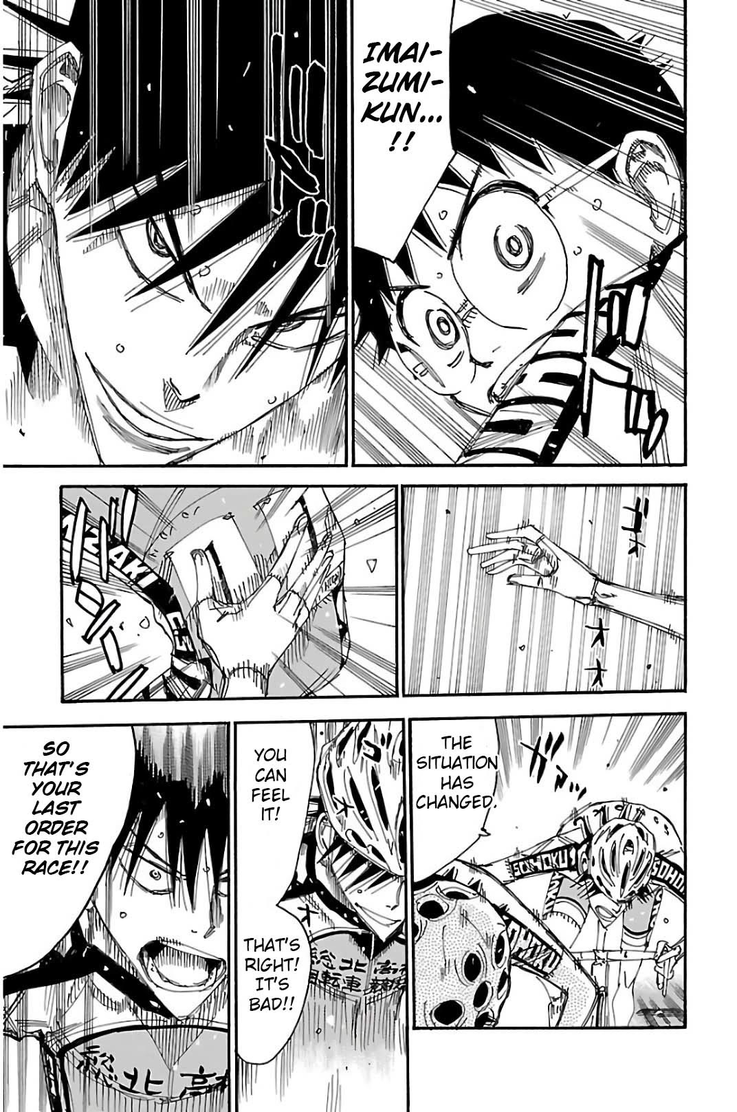 Yowamushi Pedal Chapter 514 page 3 - Chapter 514: Sohoku, The Last Orders