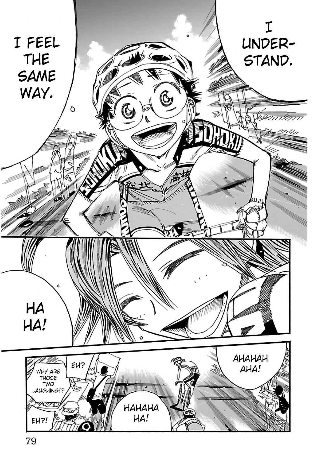 Yowamushi Pedal Chapter 515 page 10 - Chapter 515: The 2m until the Start