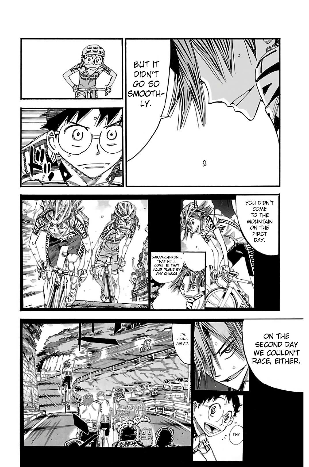 Yowamushi Pedal Chapter 515 page 11 - Chapter 515: The 2m until the Start