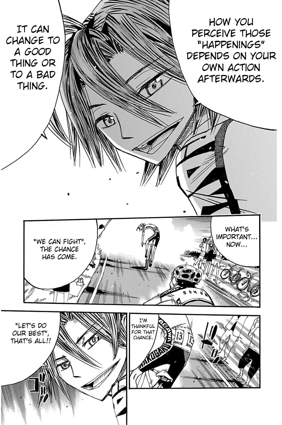 Yowamushi Pedal Chapter 515 page 14 - Chapter 515: The 2m until the Start