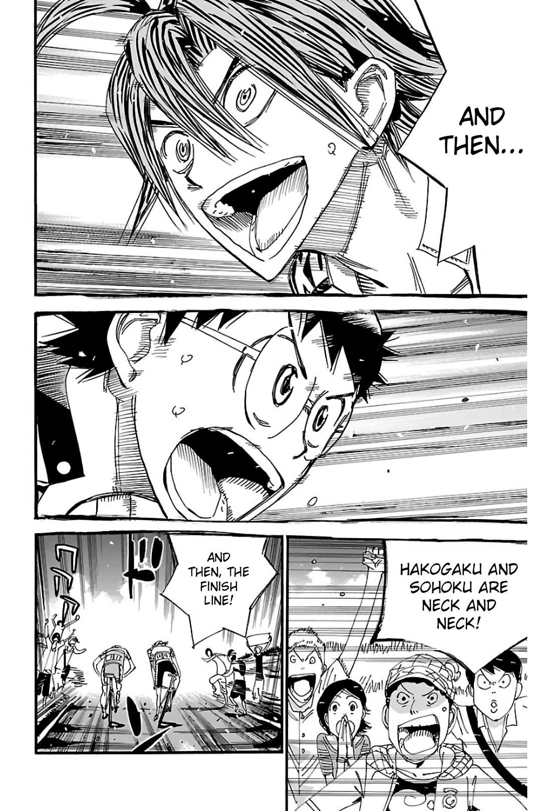 Yowamushi Pedal Chapter 515 page 18 - Chapter 515: The 2m until the Start
