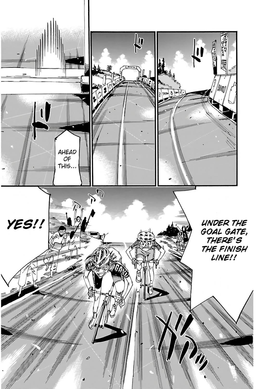 Yowamushi Pedal Chapter 515 page 19 - Chapter 515: The 2m until the Start