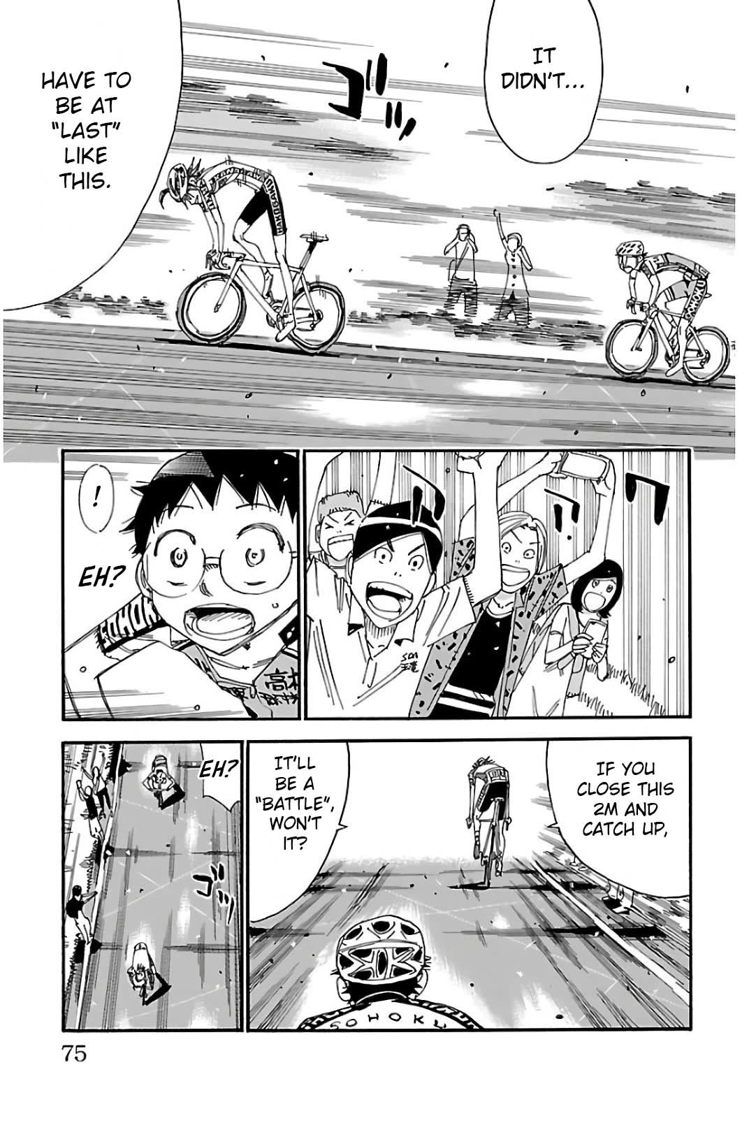 Yowamushi Pedal Chapter 515 page 6 - Chapter 515: The 2m until the Start