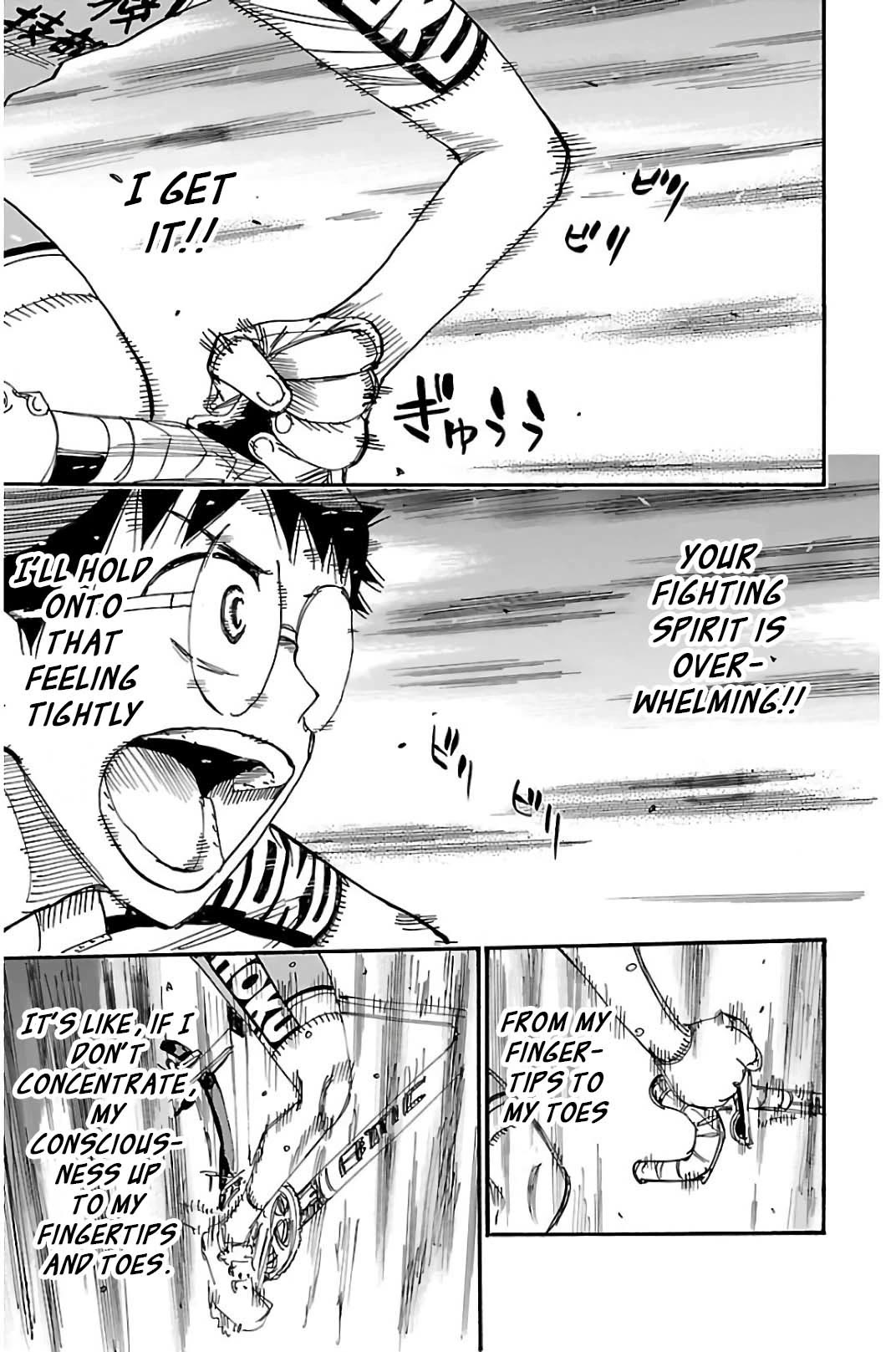 Yowamushi Pedal Chapter 516 page 13 - Chapter 516: That Day's Promise