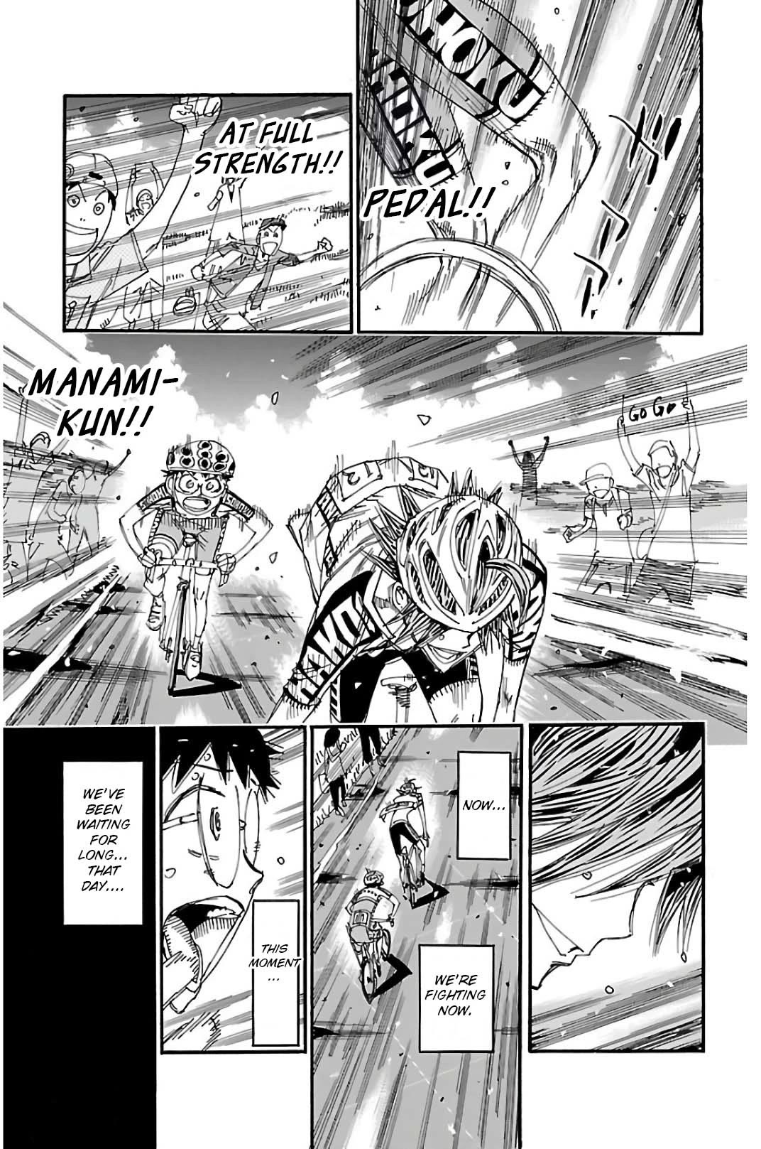 Yowamushi Pedal Chapter 516 page 15 - Chapter 516: That Day's Promise