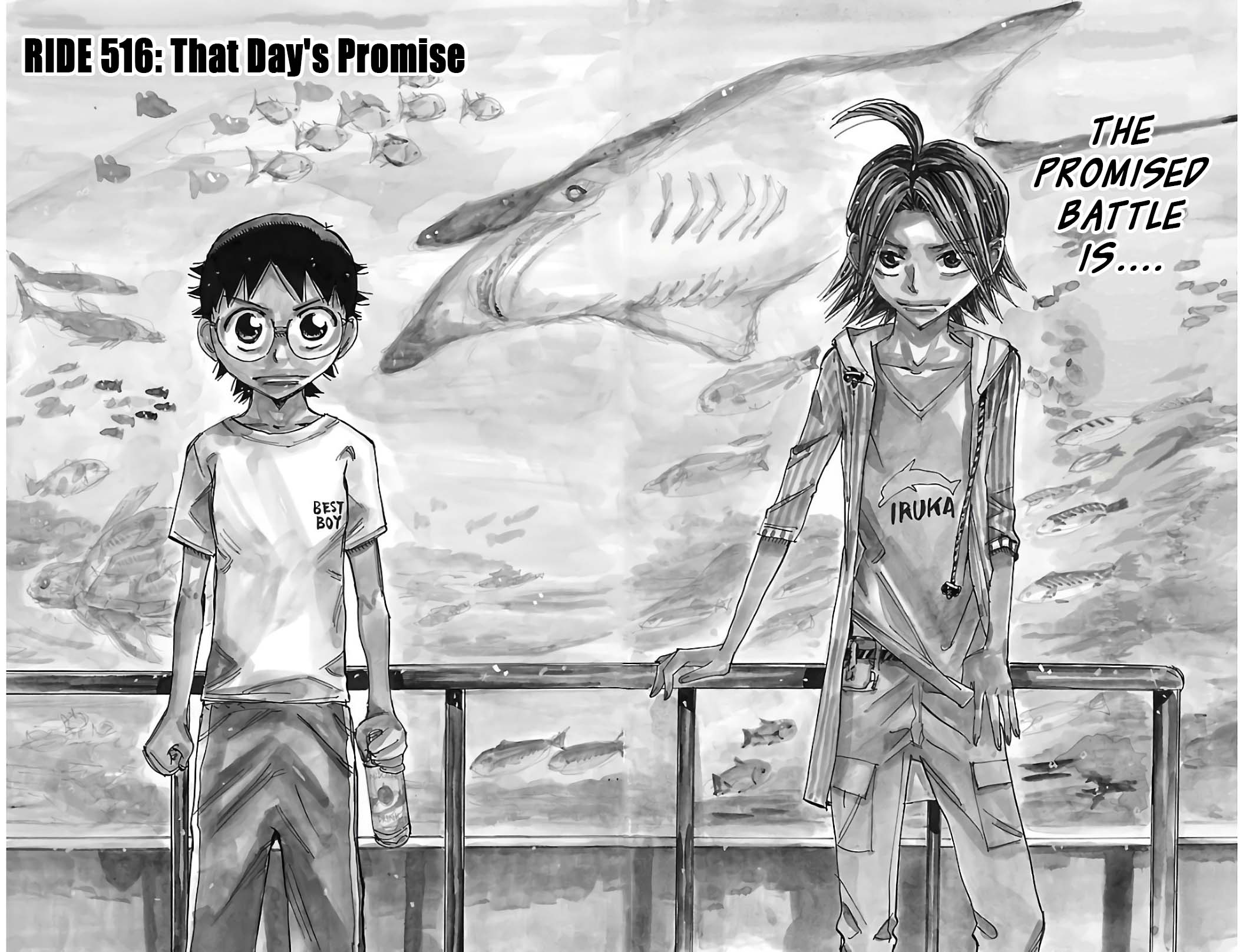 Yowamushi Pedal Chapter 516 page 2 - Chapter 516: That Day's Promise