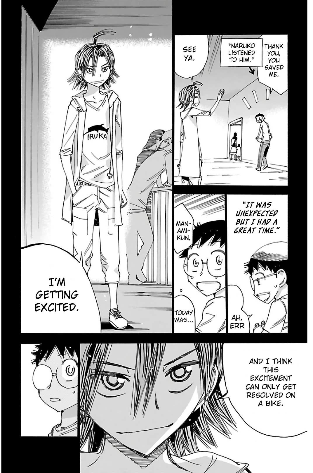Yowamushi Pedal Chapter 517 page 13 - Chapter 517: Aquarium in May